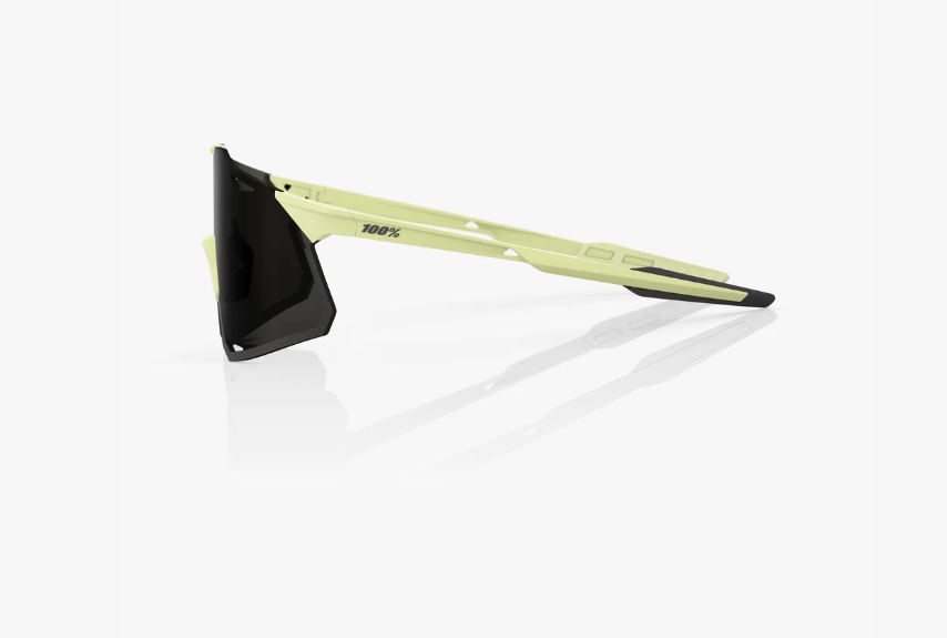 100% Hypercraft Soft Tact Glow Sunglasses Smoke Lens lightweight cycling eyewear