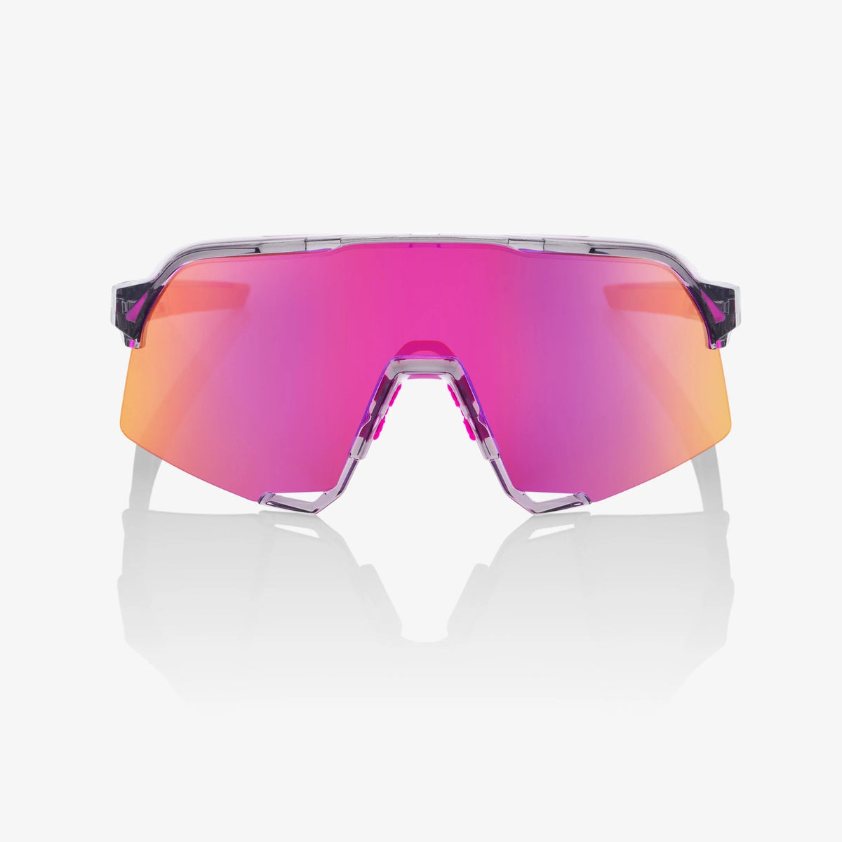 100% S3 Tokyo Night Sunglasses Purple Multilayer Mirror Lens performance cycling eyewear
