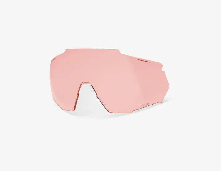 100% Racetrap replacement lens for cycling sunglasses with UV protection and clarity