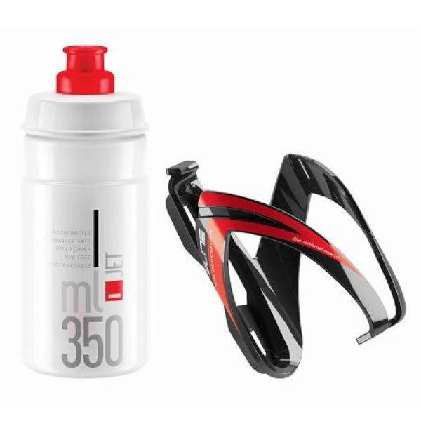Kit porte-bouteille/bidon Elite Kit Ceo pour enfants, 350 ml - Couleurs disponibles