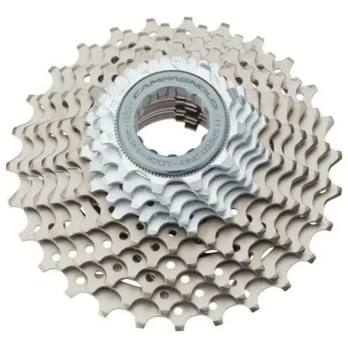 Campagnolo Super Record 11-speed cassette for smooth and precise road bike performance