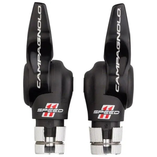 Campagnolo TT 11 speed aero bar end shifters for time trial and triathlon bikes
