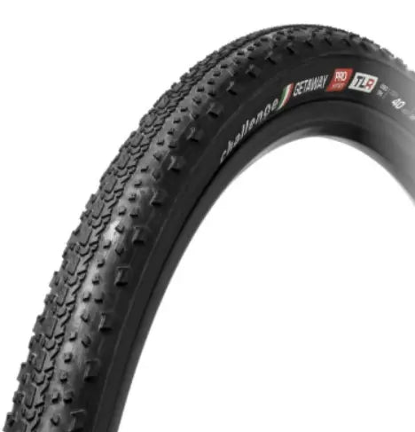 Challenge Getaway Pro TLR gravel tire 700c handmade tubeless ready clincher tire for mixed terrain adventure bikes