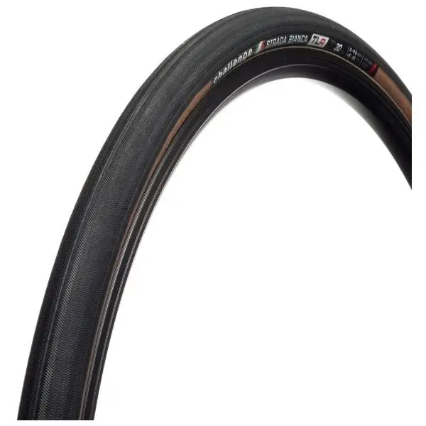 Challenge Strada Bianca Race TLR clincher tire 700c handmade tubeless ready gravel and endurance road bike tire