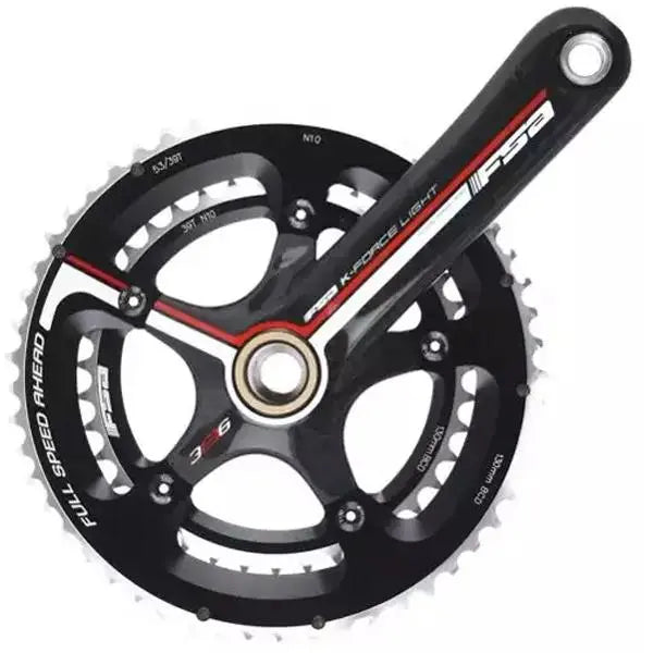 FSA K-Force Light BB386EVO 53-39T 172.5mm carbon crankset for road bikes