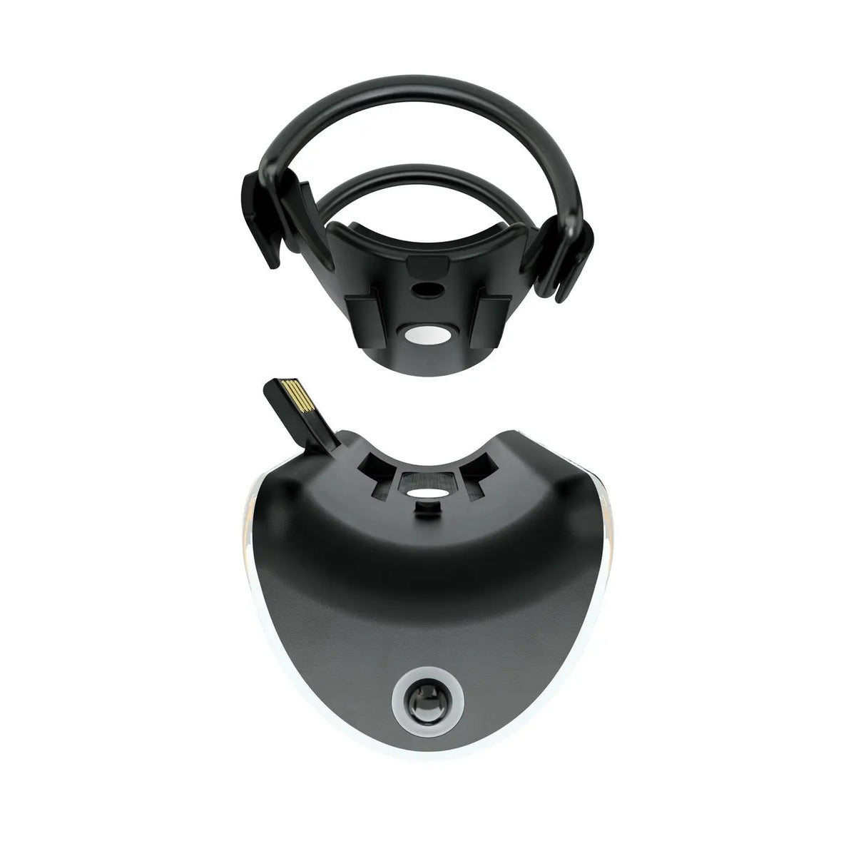 Knog Mid Cobber 320 lumens rechargeable LED front bike light with 330-degree visibility
