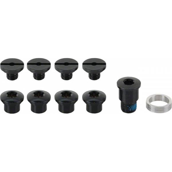 Campagnolo chainring screws and nuts genuine crankset hardware for road bike drivetrains
