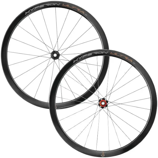 Campagnolo Hyperon Ultra DB Tubular Carbon Wheels – lightweight disc brake road bike wheels for climbing and racing performance