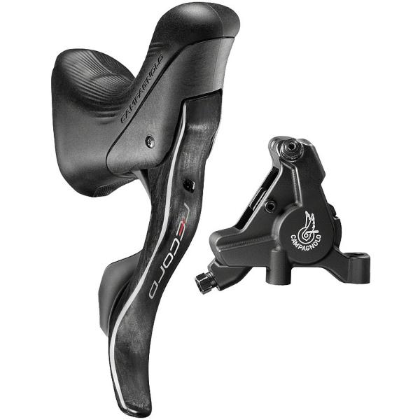Campagnolo Record 12 speed disc brake right Ergopower shifter 140mm rear