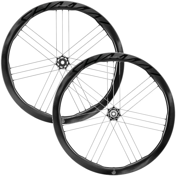 Campagnolo Shamal dual profile carbon disc brake wheels aerodynamic lightweight performance wheelset