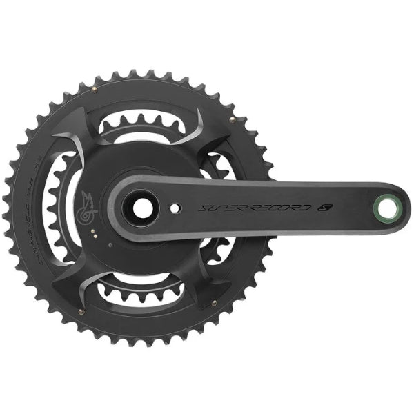 Campagnolo Super Record S 12 WRL crankset with integrated power meter lightweight carbon road bike crank