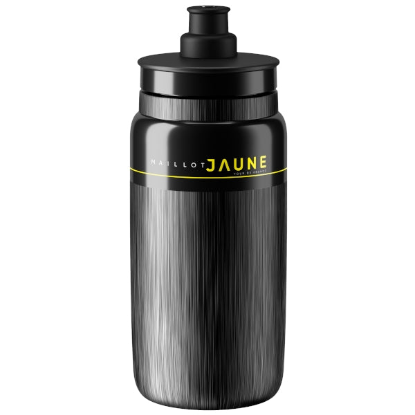 Elite Fly Tex 550ml Tour de France Yellow Jersey Edition water bottle lightweight and stylish for cycling performance