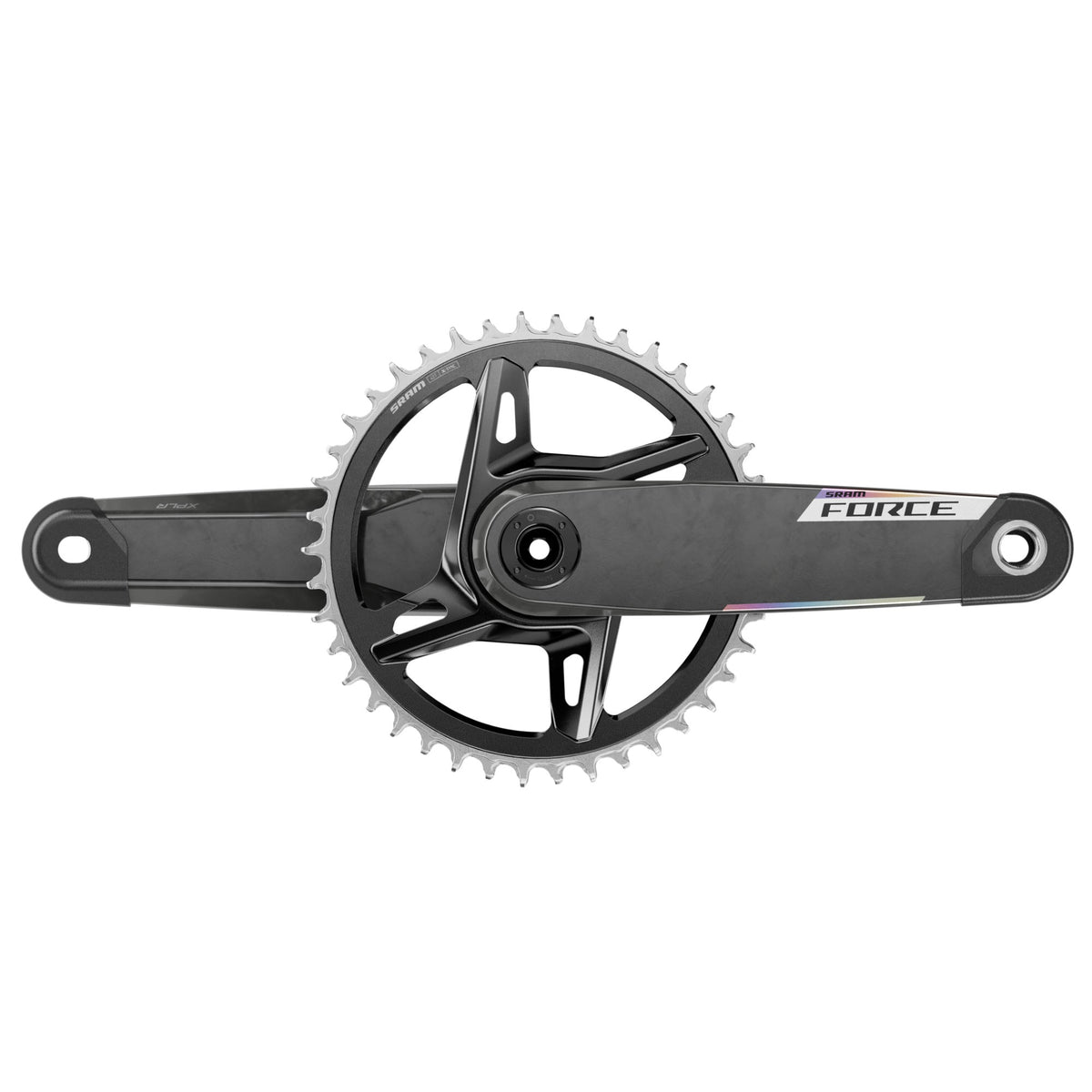 SRAM Force XPLR AXS E1 42T DUB-WIDE Crankset – lightweight 1x gravel bike crankset for efficient power transfer and durability