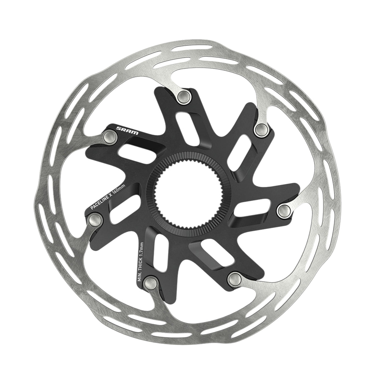 SRAM Paceline X Center-Lock Disc Rotor lightweight quiet road gravel brake rotor