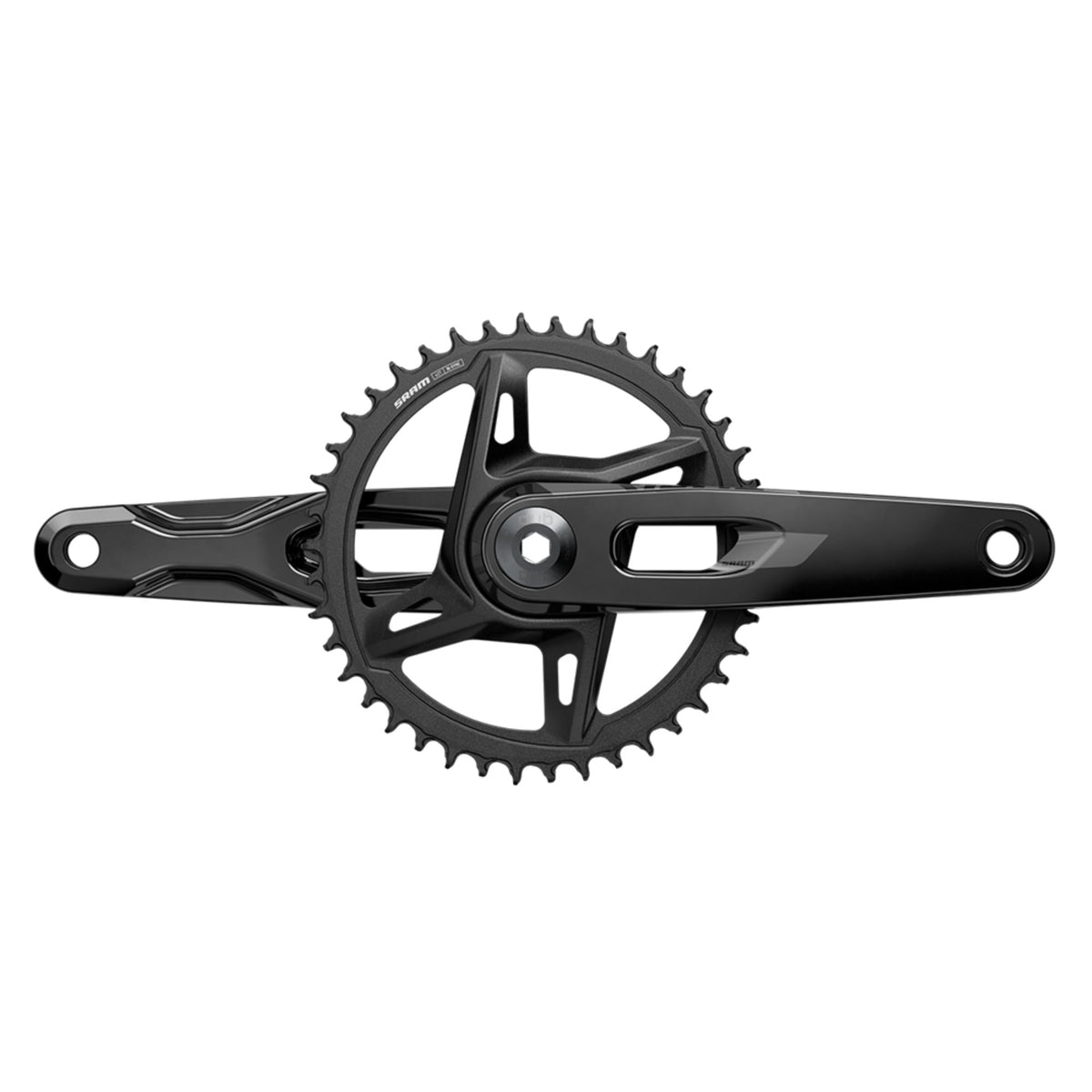 SRAM Rival XPLR AXS E1 42T DUB-WIDE Crankset – lightweight 1x gravel bike crankset for efficient power transfer and durability
