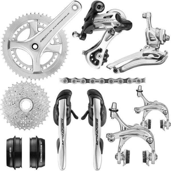 Vintage retro bike parts collection