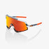 100% Glendale Soft Tact Grey Camo Sunglasses with Red Multilayer Lens providing UV protection sharp vision and stylish performance