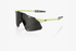 100% Hypercraft Soft Tact Glow Sunglasses Smoke Lens lightweight cycling eyewear