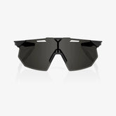 100% Hypercraft SQ Matte Black Sunglasses Smoke Lens lightweight performance cycling eyewear