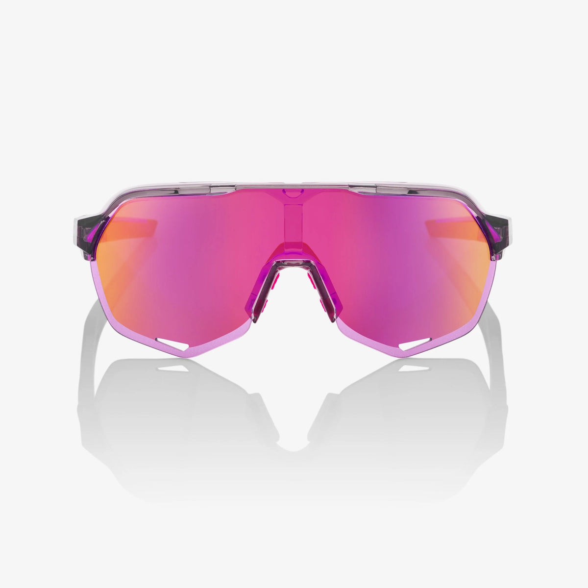 100% S2 Tokyo Night Sunglasses Purple Multilayer Mirror Lens performance cycling eyewear