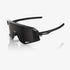 100% Slendale Matte Black Sunglasses Smoke Lens lightweight cycling eyewear