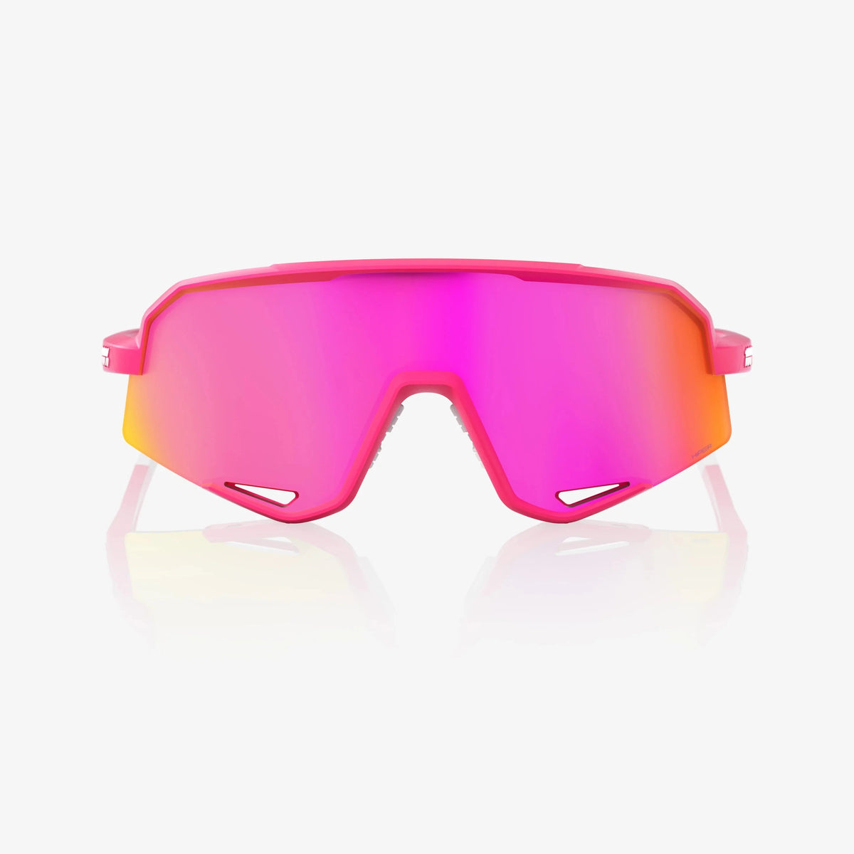 100% Slendale Pitaya sunglasses with HiPER Vital Pink Mirror lens for cycling and outdoor sports performance