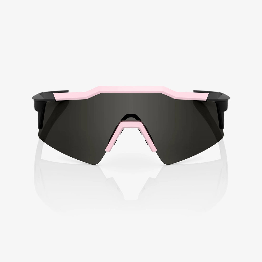 100% Speedcraft SL Soft Tact Desert Pink Sunglasses Smoke Lens cycling eyewear