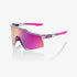100% Speedcraft Tokyo Night sunglasses with Purple Multilayer Mirror lens for cycling