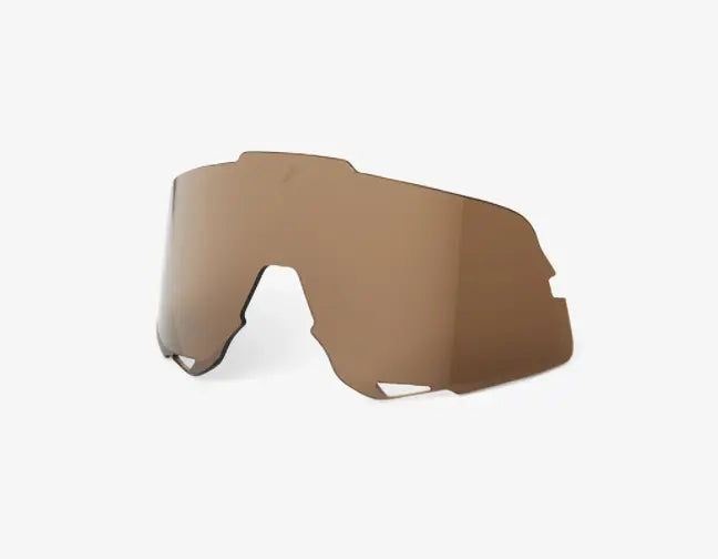 100% Glendale replacement lens for cycling sunglasses with UV protection and clarity