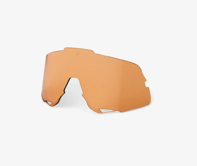 100% Glendale replacement lens for cycling sunglasses with UV protection and clarity