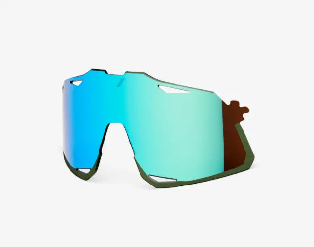 100% Hypercraft replacement lens lightweight UV-protective optics for cycling sunglasses