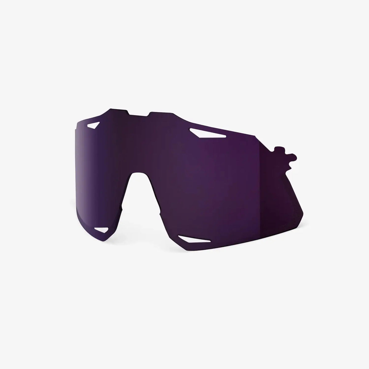 100% Hypercraft replacement lens lightweight UV-protective optics for cycling sunglasses