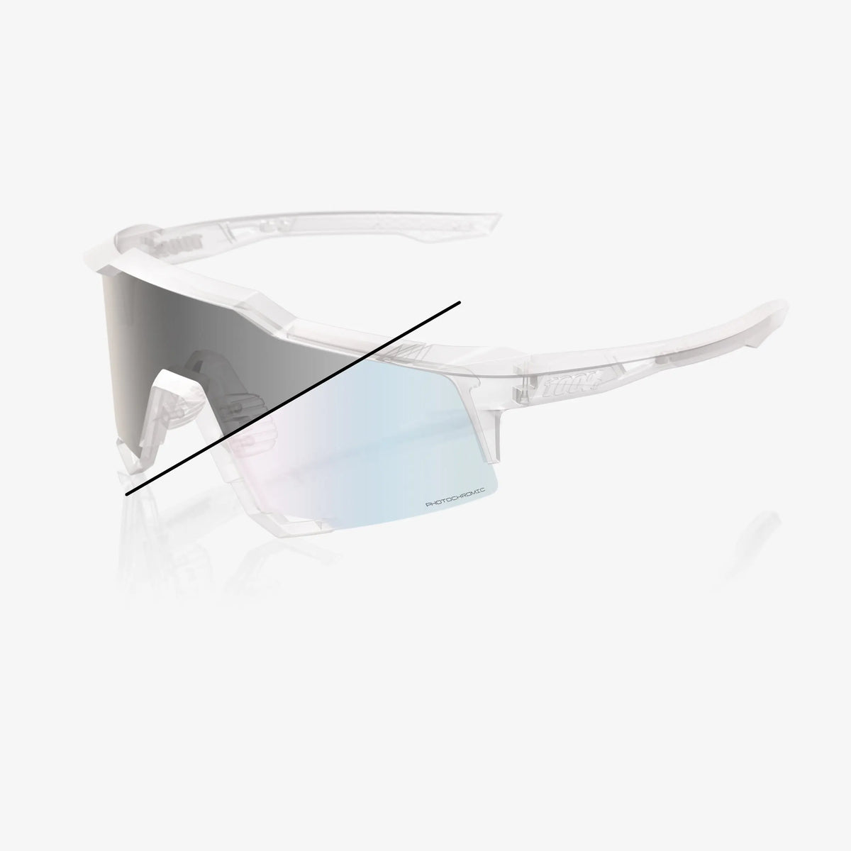 100% Speedcraft replacement lens for cycling sunglasses UV protection and clarity