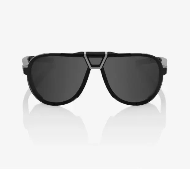 100% Westcraft Matte Black sunglasses Smoke lens UV protective performance cycling eyewear