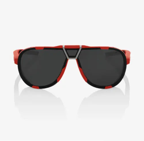 100% Westcraft Soft Tact Red sunglasses Black Mirror lens UV protection performance cycling eyewear