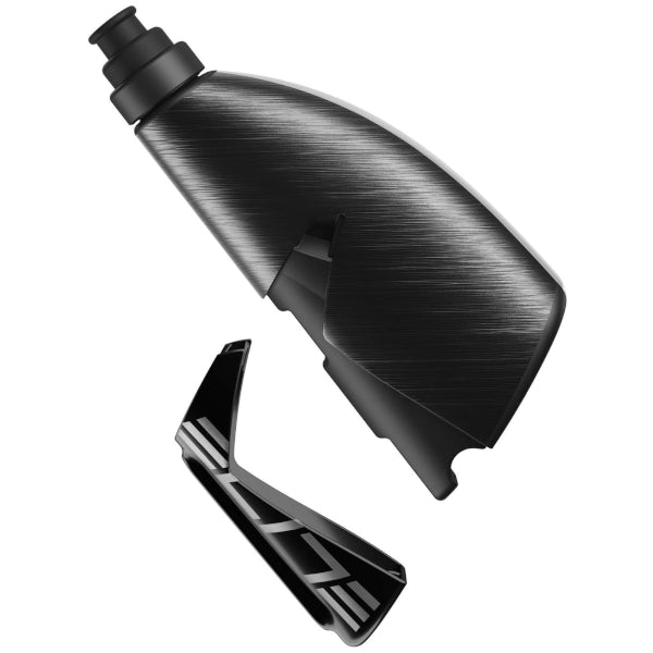 Elite Crono CX MY24 fiberglass 500ml aero water bottle with matching aerodynamic cage kit