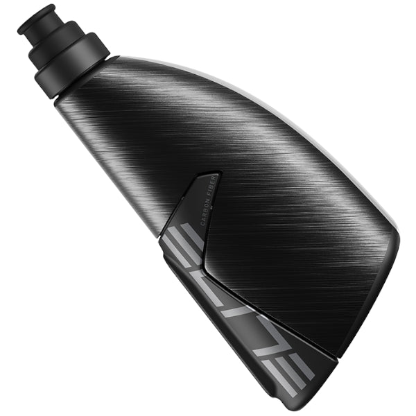 Elite Crono CX MY24 500ml aero water bottle with lightweight carbon cage kit for time trial and triathlon cycling