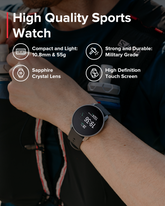 Suunto 9 Peak Pro Sports Watch with GPS tracking, rugged titanium design, and performance metrics for cycling and endurance athletes