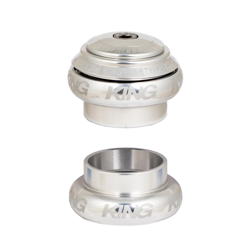 Chris King NoThreadSet Headset 1 1/8 Inch - Options - Silver / Sotto Voce