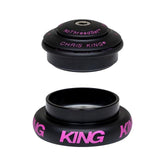 Chris King InSet 7 Tapered Headset - Options - Two Tone Black Punch