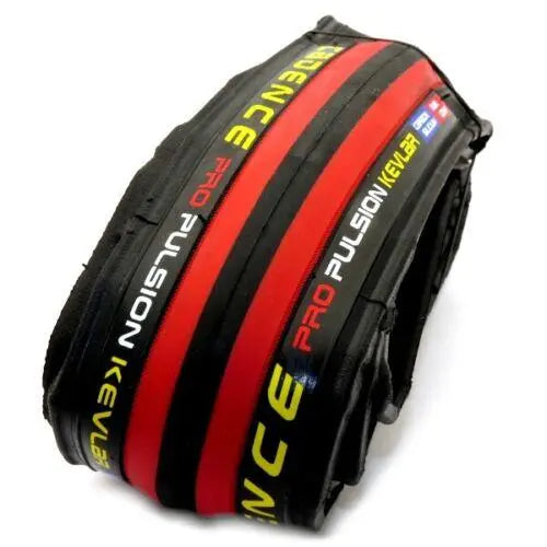 Cadence Pro Pulsion Kevlar clincher tire 650x23 lightweight road bike tire with puncture protection and durable performance