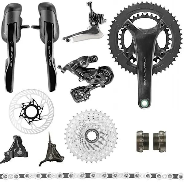Campagnolo Chorus 12 speed hydraulic disc brake road bike groupset
