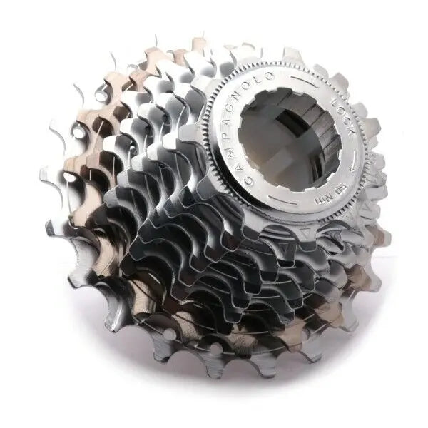 Campagnolo Ghibli 9 speed 11–21T cassette compatible with Ghibli 10 speed disc wheels