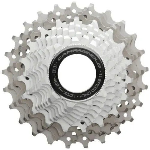 Campagnolo Record 11-speed cassette for smooth and precise road bike shifting