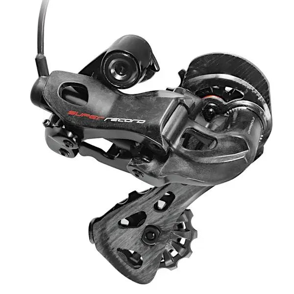 Campagnolo Super Record 12-speed EPS electronic rear derailleur for road bikes – lightweight precision shifting component
