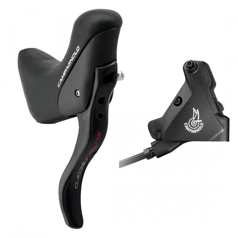 Campagnolo Super Record 12 speed EPS disc brake shifter electronic lever for precise shifting and braking control