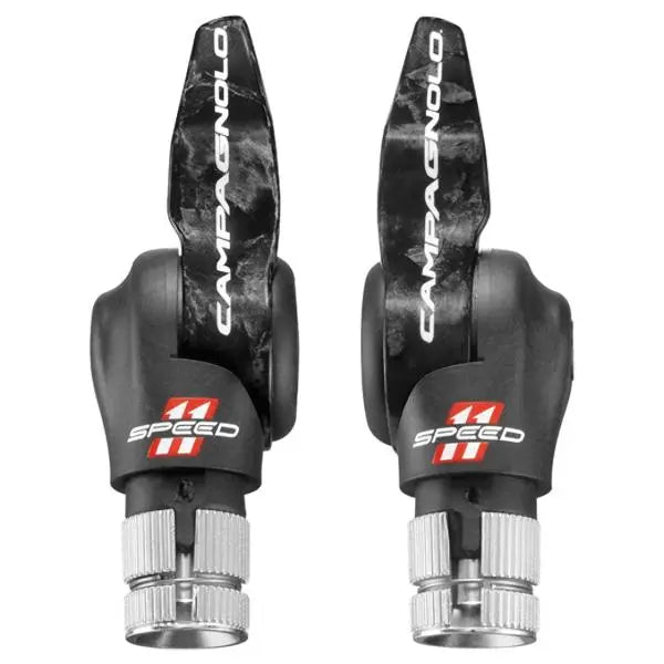 Campagnolo TT 11 speed aero bar end shifters for time trial and triathlon bikes