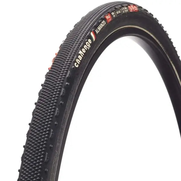 Challenge Almanzo Pro tubular tire 700x33 handmade gravel racing bike tire with supple casing for speed and comfort