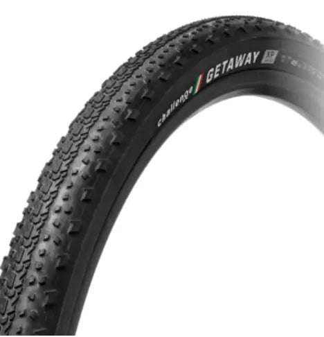 Challenge Getaway Pro TLR gravel tire 700c handmade tubeless ready clincher tire for mixed terrain adventure bikes
