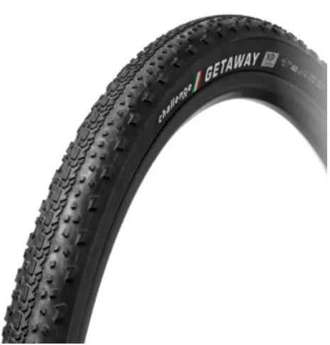 Challenge Getaway Pro TLR gravel tire 700c handmade tubeless ready clincher tire for mixed terrain adventure bikes